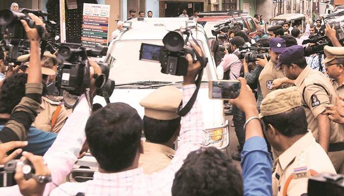 Explosive used in Paris and Brussels attacks recovered from arrested IS member's Hyderabad house