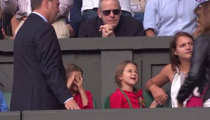WATCH: Adorable! Roger Federer&#039;s twin daughters steal limelight at Wimbledon centre court