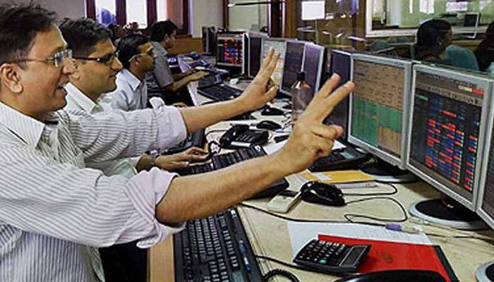 Sensex logs best weekly jump since May, rallies 145 points