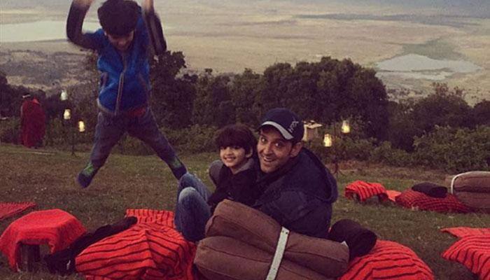Hrithik Roshan's kids Hrehaan and Hridhaan turn 'warriors'! – Pics inside