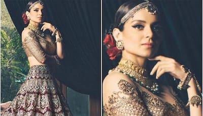 Bold and Regal, Kangana Ranaut stuns in new line by Manish Malhotra!- See it to believe it