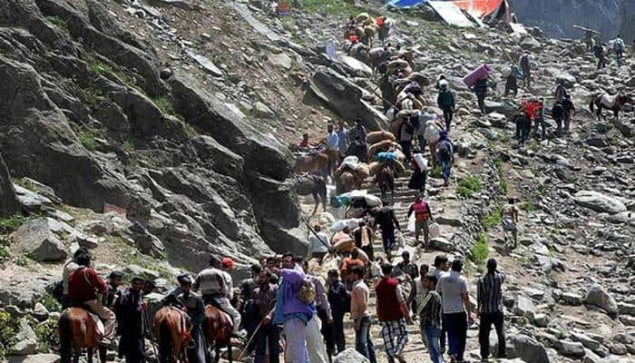 Second batch of 1,871 pilgrims leave Jammu for Amarnath Yatra