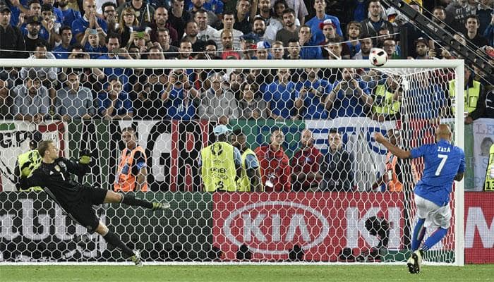 VIDEO: Italy's Simone Zaza trolled on Twitter for 'dance move' before missing penalty kick vs Germany