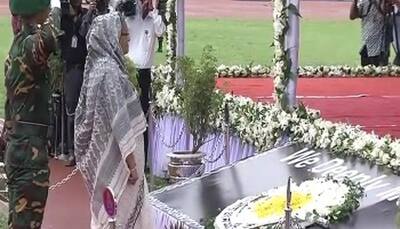 Bangladesh PM Sheikh Hasina pays tribute to Dhaka terror attack victims