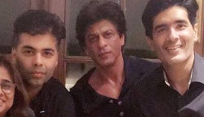Shah Rukh Khan, Karan Johar, Zoya Akhtar party hard at Manish 'Malhotra Mansion'! – Pics inside