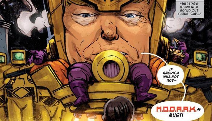 Have you seen GOP frontrunner Donald Trump&#039;s latest avatar? He is Marvel comics supervillain MODAA