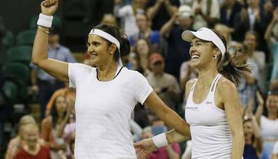 Wimbledon 2016: Sania Mirza-Martina Hingis in quarterfinals; Bopanna-Mergea out