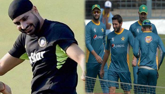 HILARIOUS: When Bhajji performed Bhangra in front of Pak dressing room after India's win in WC match