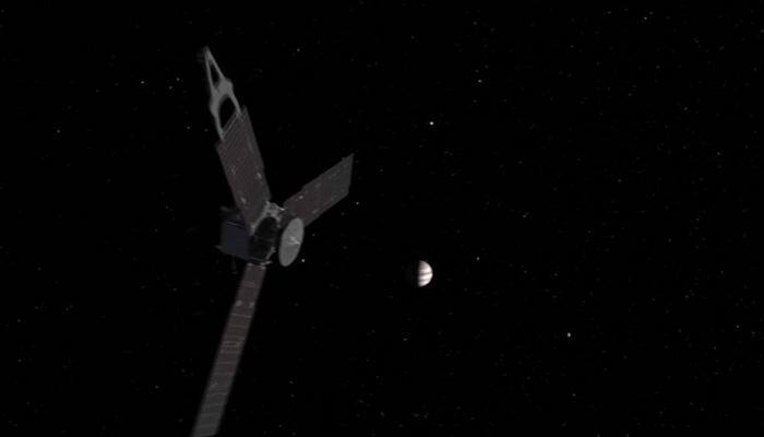 Watch - NASA releases Juno spacecraft&#039;s approach movie of Jupiter and the Galilean moons!