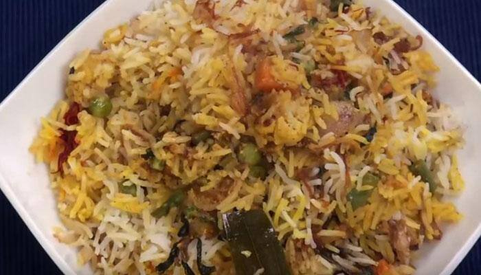 Watch Recipe: How to make Hyderabadi Vegetarian Biryani​ by Chef Harpal Singh Sokhi