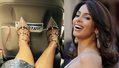 Trendsetter! Mallika Sherawat's beige Valentinos will make you drool