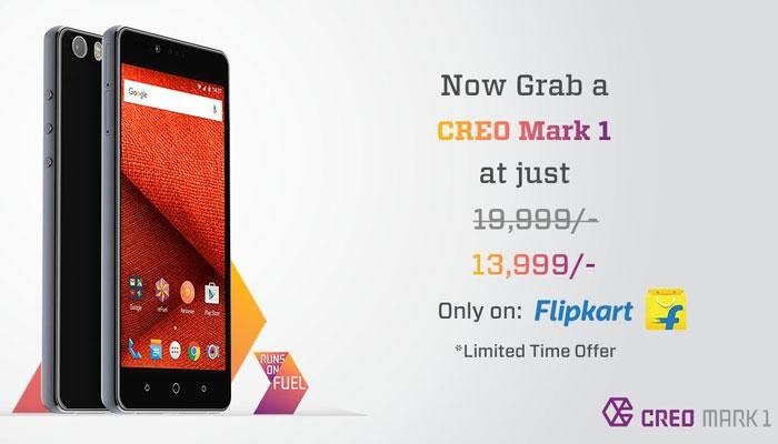 Creo Mark 1 smartphone gets a massive Rs 6,000 price cut