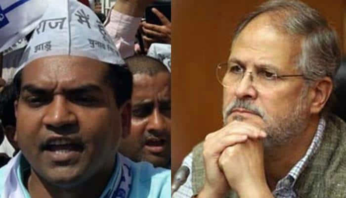 Delhi minister Kapil Mishra seeks FIR against L-G Najeeb Jung, ACB chief MK Meena