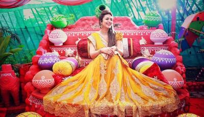 Divyanka Tripathi-Vivek Dahiya wedding: Glowing bride-to-be at her haldi and sangeet ceremony! View in PICS