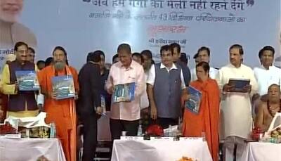 Modi govt launches flagship 'Namami Gange' projects at multiple locations