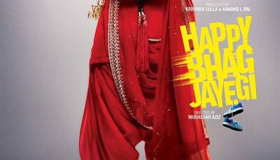 Striking and unconventional Diana Penty in 'Happy Bhag Jayegi' poster will turn your head!