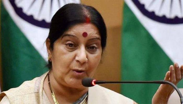 Sushma offers Dhaka 'comprehensive approach' to fight terror, ideologies of hate