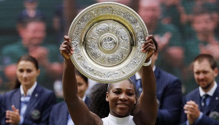 Wimbledon 2016: Serena Williams beats Angelique Kerber to equal Steffi Graf&#039;s record 22 Grand Slam titles