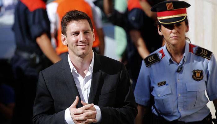 Barcelona launch campaign 'WeAreAllLeoMessi' to support sentenced Lionel Messi