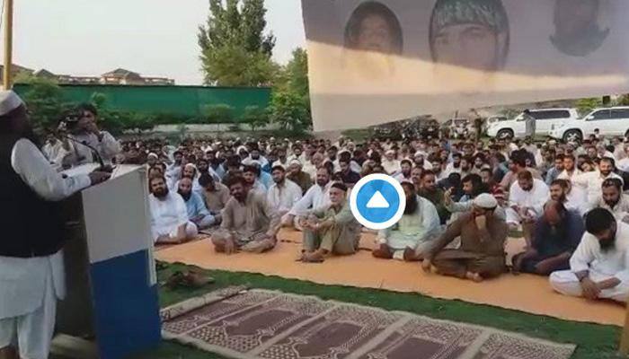 Watch video: Hafiz Saeed, Syed Salahuddin hold meet for Burhan Wani in PoK
