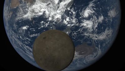 Wow! NASA's EPIC camera catches moon 'photobombing' Earth (Watch video)