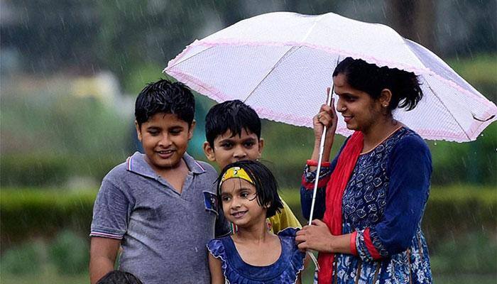 Rainy Tuesday morning in Delhi