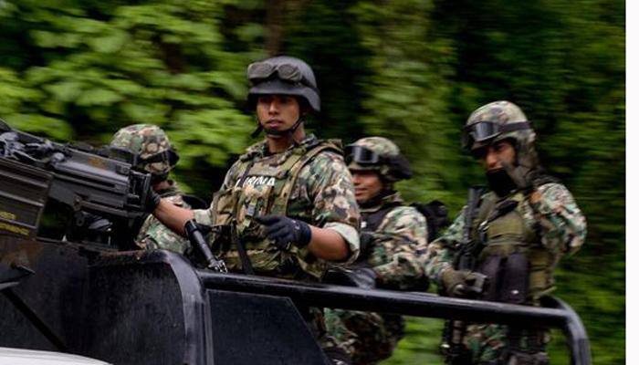 Mexican soldiers kill five suspected criminals