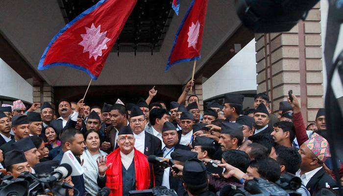 Nepal's Oli government in minority after Maoists withdraw support