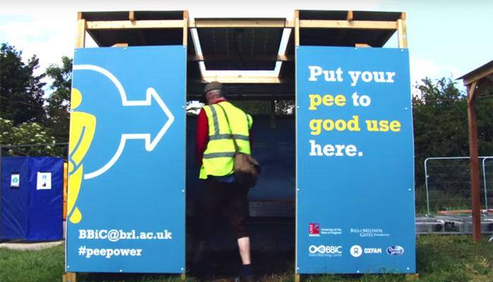 Peeing for power: Public urinals to generate electricity!