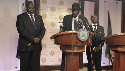 South Sudan's vice president leaves Juba, not seeking war