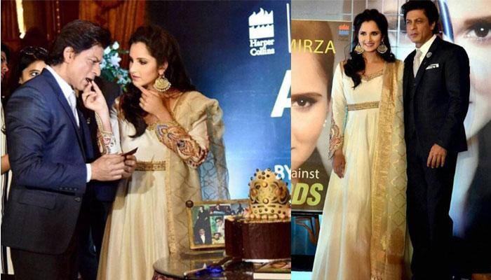 Shah Rukh Khan thanks Sania Mirza for &#039;samosas&#039; and &#039;pakoras&#039; but why?