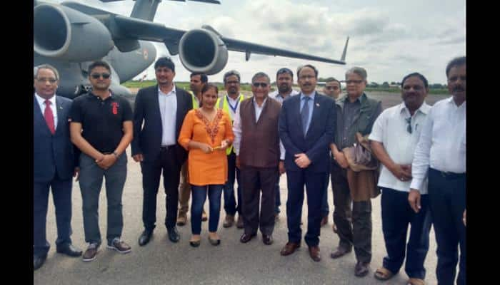 &#039;Sankat Mochak&#039; VK Singh arrives in South Sudan; Sushma Swaraj urges Indians to move out