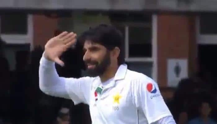 REVEALED: Why Misbah-ul-Haq saluted, did ten push ups on reaching hundred at Lord&#039;s