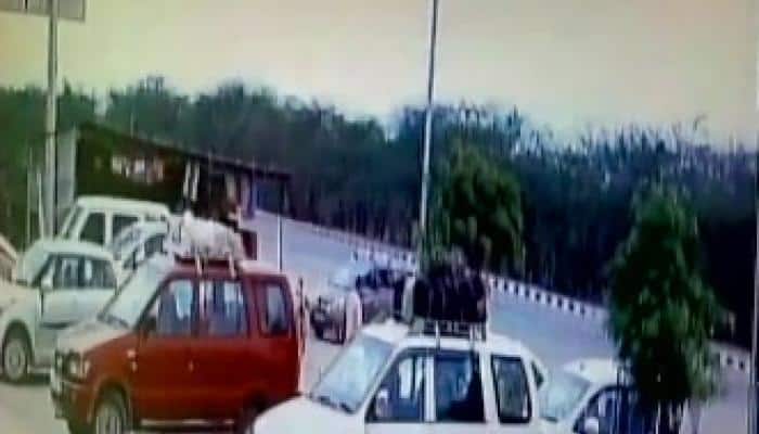 WATCH video of horrific accident! Speeding car rolls multiple times after hitting divider