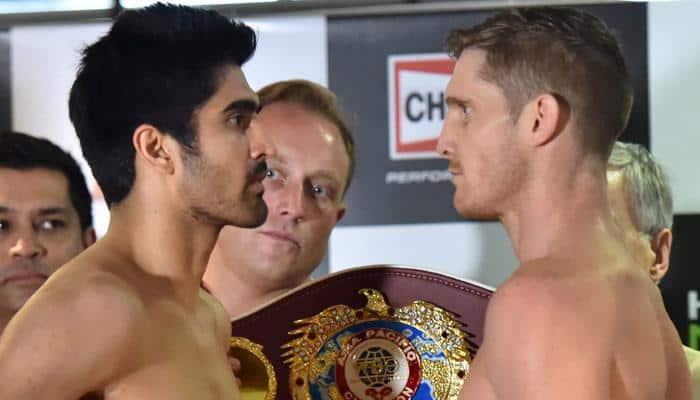 Vijender Singh vs Kerry Hope: WBO Asia Pacific super middleweight title bout — As it happened...