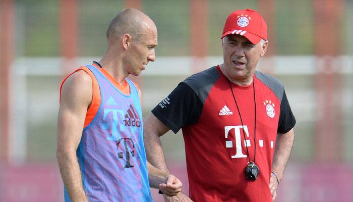 Pre-season blow for Bayern Munich, Arjen Robben sidelined for 6 weeks with groin injury