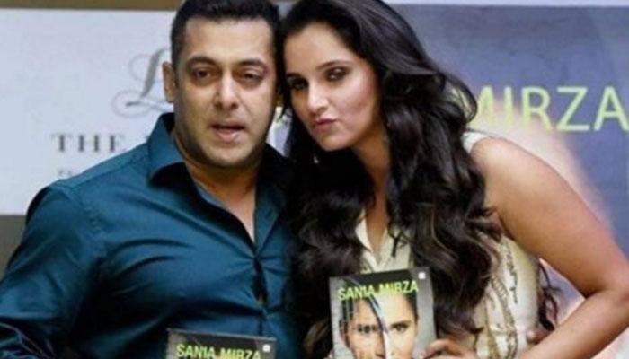 &#039;Sultan&#039; Salman Khan launches Sania Mirza&#039;s autobiography in Mumbai! Pics inside
