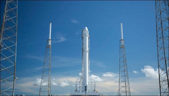 SpaceX&#039;s Falcon 9 all set for lift-off; to land rocket on solid ground!