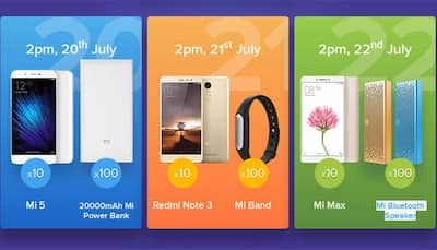 Xiaomi's 3-day carnival to begin tomorrow; grab Redmi Note 3, Mi 5, Mi Max at Re 1