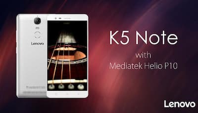 Lenovo K5 Note smartphone to be launched in India today