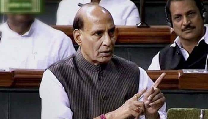 Uproar in Parliament after Rajnath praises Gujarat&#039;s handling of post-Una situation