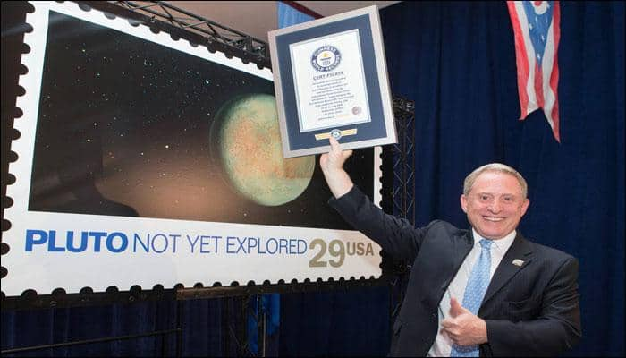 NASA&#039;s New Horizons postage stamp enters Guinness Book of World Records! - See pic