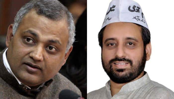 Big blow for AAP as complaint, FIR filed against its MLAs Amanatullah, Somnath Bharti