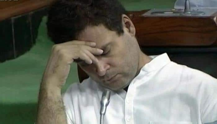 Rahul Gandhi caught &#039;napping&#039; in Lok Sabha; Congress says he was &#039;resting eyes&#039;