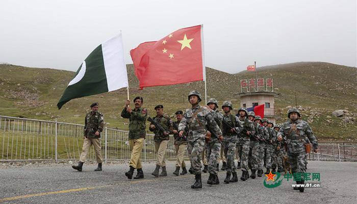 Chinese, Pakistani troops jointly patrol border connecting PoK with Xinjiang