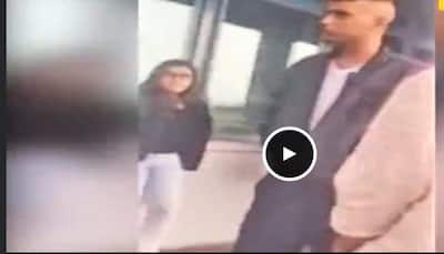 Viral Video: Stranger forcefully kisses girl in public, no one comes to rescue - See reaction