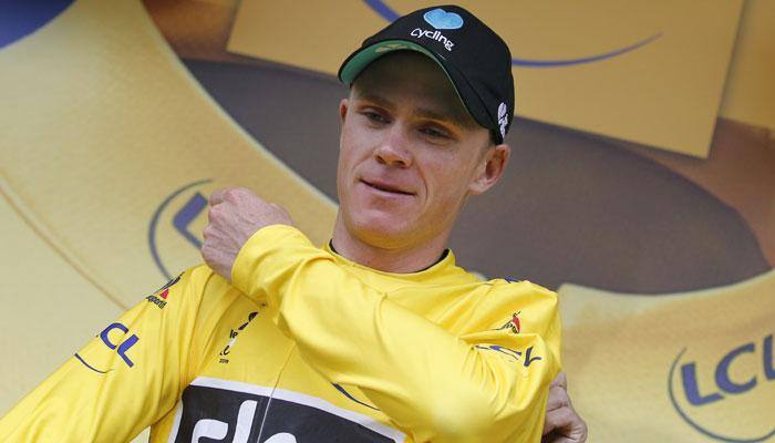 Tour de France: Chris Froome extends lead despite crash as Romain Bardet wins stage
