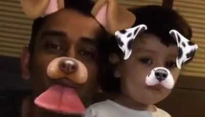 WATCH: ADORABLE! MS Dhoni shares cutest videos with daughter Ziva on Instagram