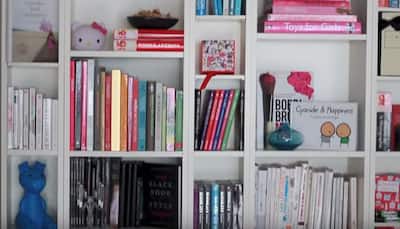 Watch how you can keep your bookshelves neat and clean!