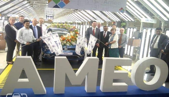 Volkswagen kicks off deliveries of its first Made in India car Ameo